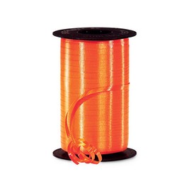 Tropical Orange Curling Ribbon - 3/8in. x 250 Yards