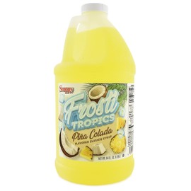 Snappy Frosti Tropics Pina Colada Slush Mix, 1/2 Gallon