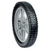 Maxpower 335112 Plastic Spoked Wheel, 12 Inch (Actual diameter is