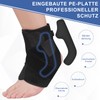 Heated Ankle Bandage Left Right Ankle Brace Adjustable Foot Bandage