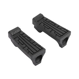 Hood Pedal Rubber Foot Peg Rubber Motorcycle Foot Peg Step Rubber Rubber Material Set of 2 Anti-Slip Bike Step Rubber Cover Slim Foot Pegs Foot Step Stylish for Yamaha YBR 125