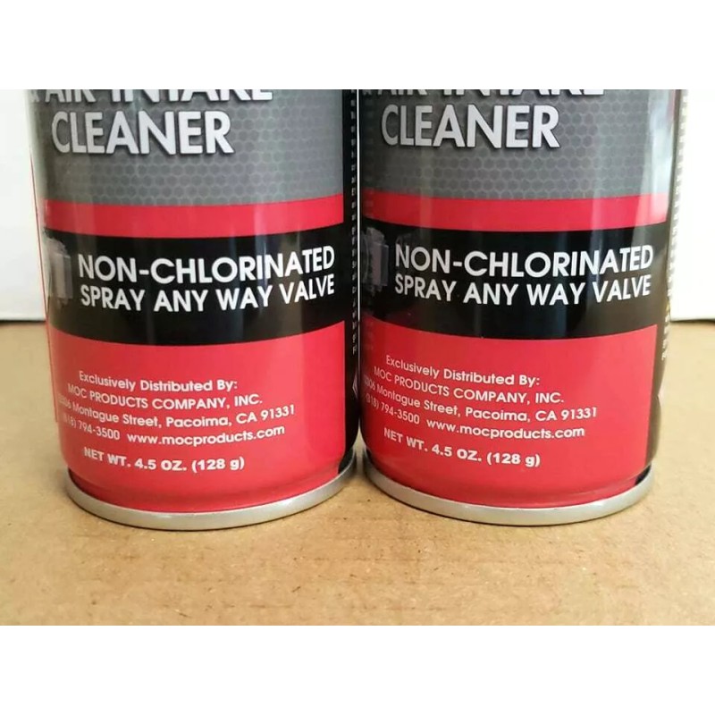 MOC 2-pc Throttle Body & Air Intake Cleaner Spray (4.5-oz