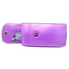 AKSHIDE Genuine Soft Leather Spectacles Case/Glasses Case/Glasses Pouch-Gc4 (Purple)