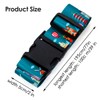 Adjustable Travel Luggage Strap Suitcase Belt Travel Bag Accessories 1.96