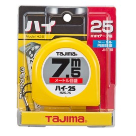 タジマ(Tajima) コンベックス 7.5m×25mm ハイ25 H25-75BL