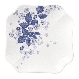 Wedgwood Strawberry Bloom Indigo Small Plate, 8.3 inches (21 cm), Wedding Gift, Present 5C109205021