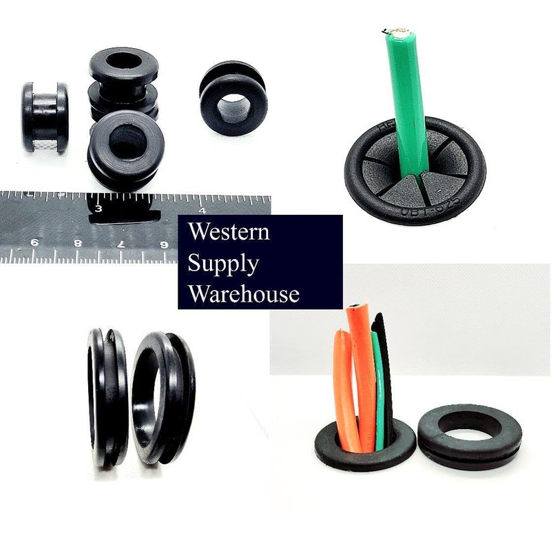 1/2" ID Rubber Washers 1" OD Spacers 1/8" Thick Gasket