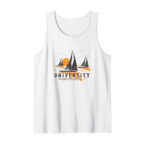 University Florida Sailing Souvenir University Tank Top