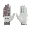 SEQUENTIAL GOLFグローブ DURO 高密着ストレッチ メンズ SQGS-007 Check White/Gray S(21-22cm)