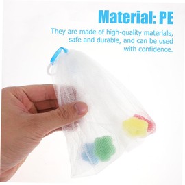 BIUDECO Pcs Making Soap Saver Pouches for Handmade Facial Cosmetic Fruit Soaps Construction