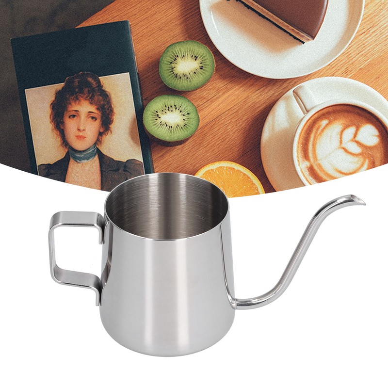 350ml Stainless Steel Hanging Ear Coffee Pot Gooseneck Spout Coffee