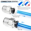 TAILONZ PNEUMATIC Angle and Straight Combination 6MM Pipe AD x
