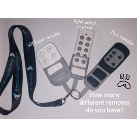REMOTE RANGLER Portable Remote Holders Universal - Stop Losing Your Remotes! (3 Remote Holders)