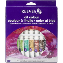 Reeves | Set de 18 tubos de pintura al óleo, 10ml cada uno