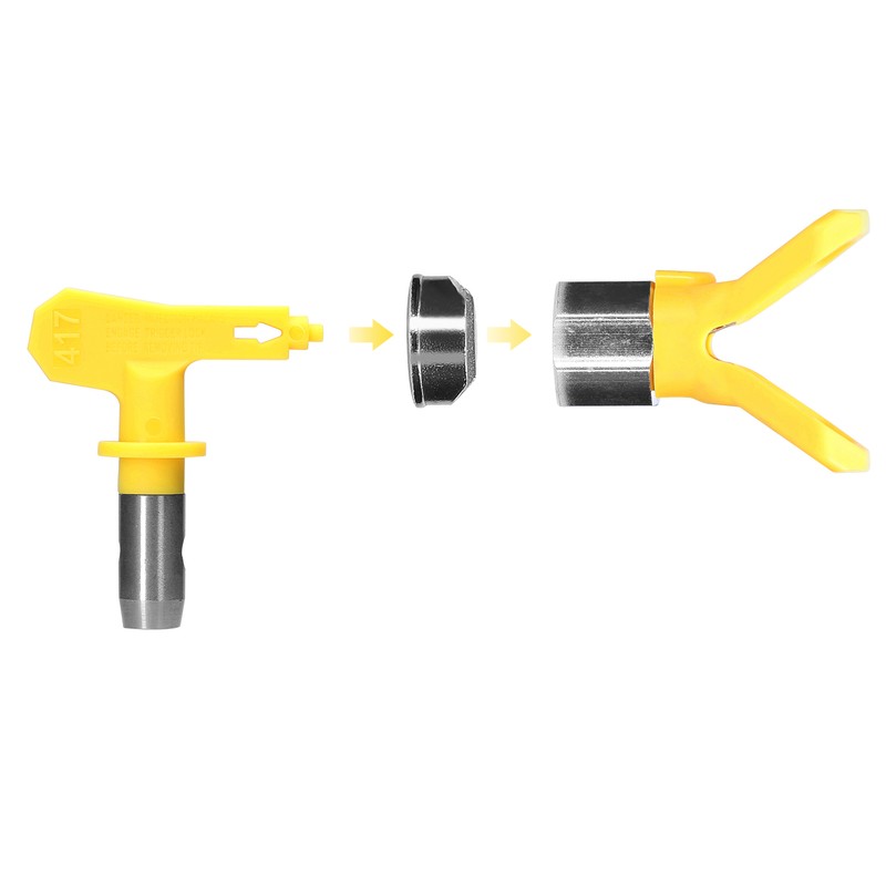 Airless Paint Nozzles Set Reversible Spraying Machine Tips Airless Paint