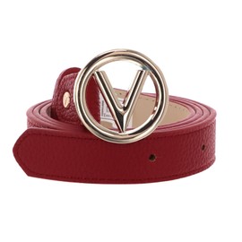 VALENTINO Round Belt W100 Rosso / Oro - Can be Shortened, Rosso / Oro