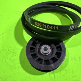 For Husqvarna Z246 HUSQVARNA DRIVE IDLER PULLEY DRIVE BELT 539110411 & 539110311