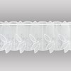 Darlen Modern Panel Curtain with Ornamental Embroidery from Plauen Lace