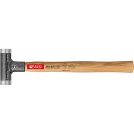 PB Swiss Tools PB-306-24AL Aluminum and Hickory Recoilless Soft-faced Deadblow Mallet - Swiss Made