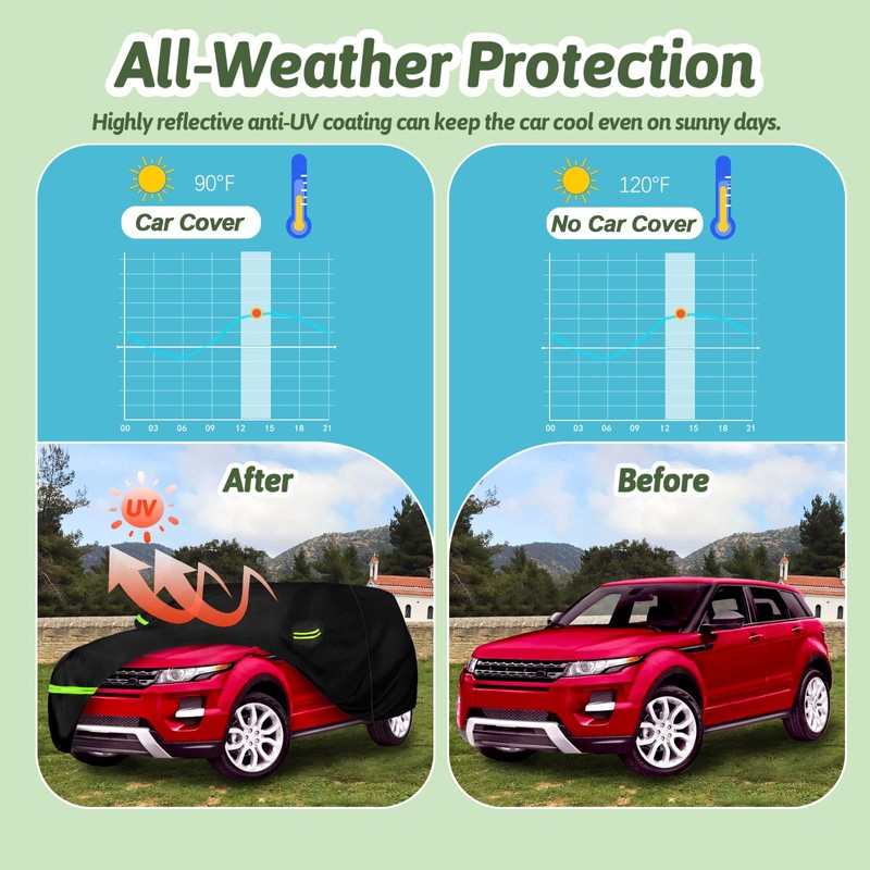 6 Layer Car Cover for Land Rover Range Rover Evoque