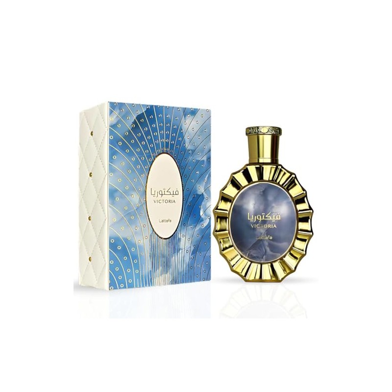 Lattafa Victoria for Women Eau de Parfum Spray, 3.4 Ounce
