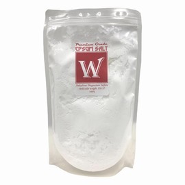 Half the amount used is OK! Epsom Salt W Epsom Salt W Magnesium Sulfate EPSOM SALT W (Trial 17.6 oz (500 g)