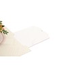 White Flowers Basket 3D Pop Up Card, Handmade Sympathy And