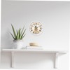 COHEALI Clock Mechanism Repair Part Metal Crystal Clock Insert with