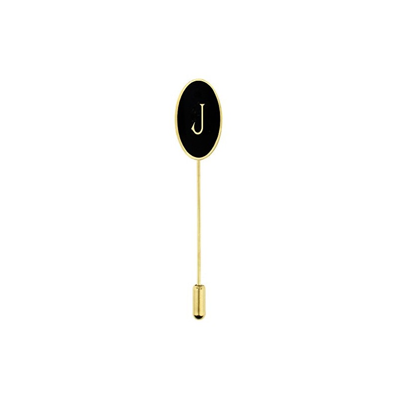 PinMart Letter J Lapel Stick Pin