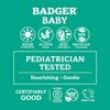 Badger Mineral Baby Sunscreen Cream SPF 40, 98% Organic Toddler