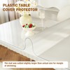 Royhom Frosted Table Protector 2mm Thick，72 x 30 Inch PVC