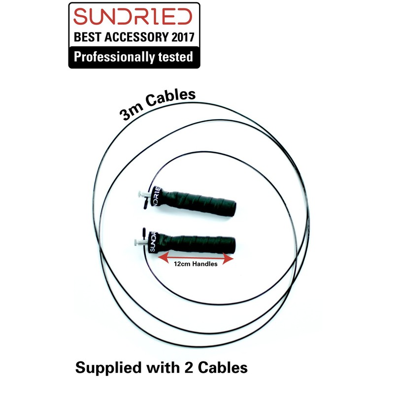 Sundried Skipping Rope Exercise Fitness Jump Rope Boxing Speed Rope