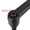 sourcing map 5pcs Adjustable Clamping Lever Handle M6 x 32mm