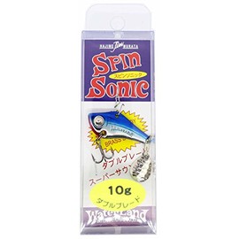 Water Land(ウォーターランド) バイブレーション スピンソニック 40mm 10g ブルー/シルバー ルアー