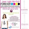 Self-Weeding Laser Heat Transfer Paper Forever Laser Light No-Cut Weedless