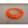 1 Roll x 6mm Satin Ribbon neon Bright Orange Minimum