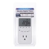Digital Timer Switch Socket LCD Display Plug-in Programmable Time Switch