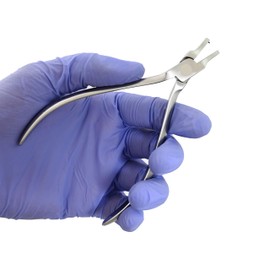 MASTERYD German Grade Dental Mini Dot Dimple Thermal Forming Retainer Clear Aligner Braces Pliers Lap Joint Style Premium Stainless Steel Orthodontics Tools