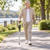 Foldable Walking Stick with Seat for Outdoor Use – Adjustable