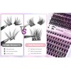 126 Clusters DIY Lash Extensions Kit D Curl Fluffy Individual