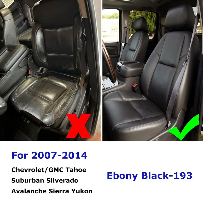 GXARTS Driver or Passenger Side Bottom Replacement Leather Seat Cover