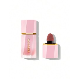 SHEGLAM Makeup - Color Bloom Liquid Blush Matte Finish - Long-wearing Waterproof Gel-Cream Blush with Sponge Tip Applicator (Real Deal)