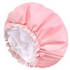 Shower Caps for Women, Terry Cloth Lined and Reusable Bath