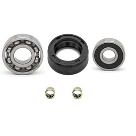 Parts and Parts Front Wheel Bearing Compatible with Vespa Vespa 125 ET3 (VMB1T) Vespa 125 Nuova (VMA1T)