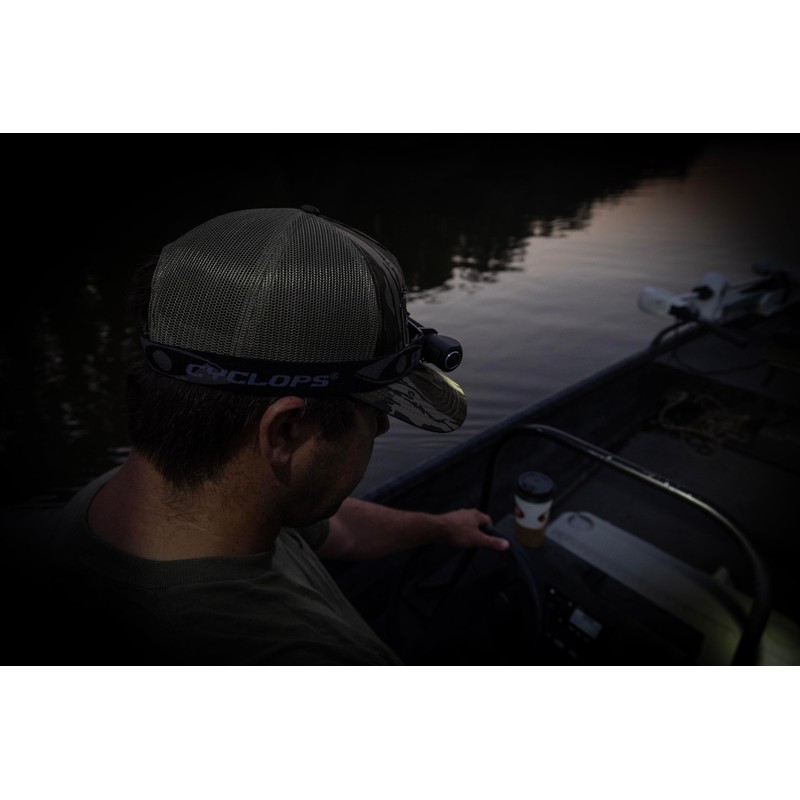 Cyclops Hades Headlamp | Tactical Durable Lightweight Aluminum Compact Adjustable