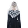 Wgior Triangle Catholic Church Veils Floral Lace Scarf Mass Mantilla