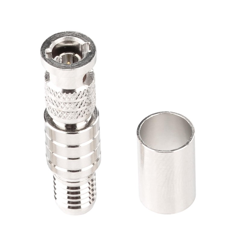 SUPERBAT SDI Crimp Connector HDBNC Compression Connector for Belden 1694A