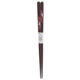 Chopsticks Lacquer Dapper Rabbit Wood (Natural Wood) Tip, 20.5 cm
