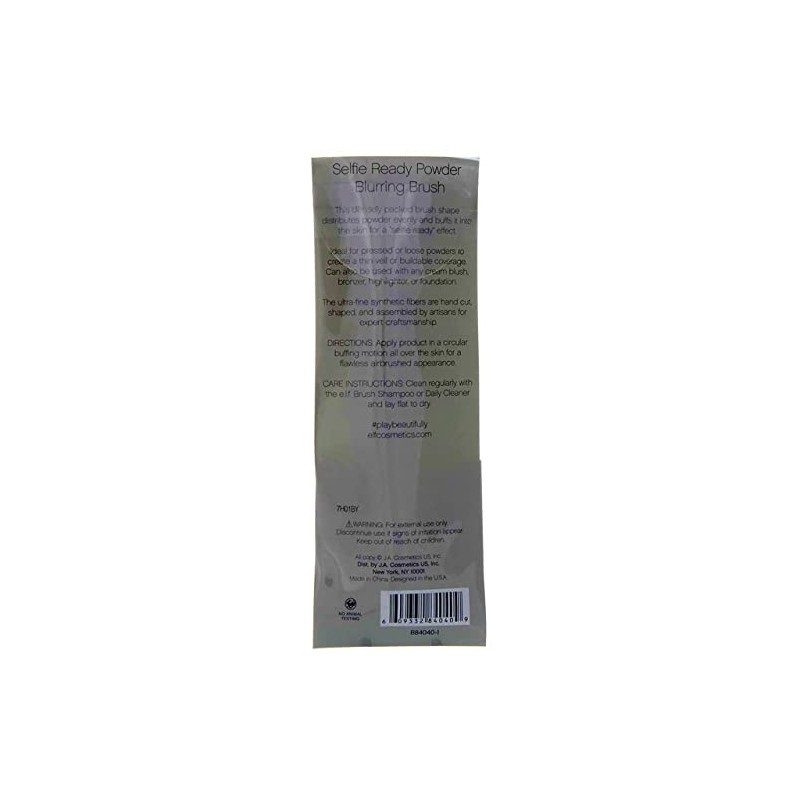 e.l.f. Cosmetics Brocha Selfie Ready Powder