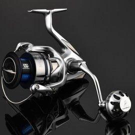 GOMEXUS 1.4 inch (35 mm) Power Handle Reel Knob for Daiwa Type S, Shimano Type A Reels, 18 Stella C3000XG, 15 Twin Power, Aluminum, 21 Nasci